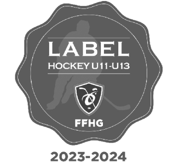 Label hockey u11 u13 gris