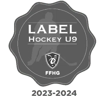Label hockey u9 gris