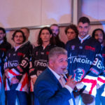 Discours après match avec les joueurs